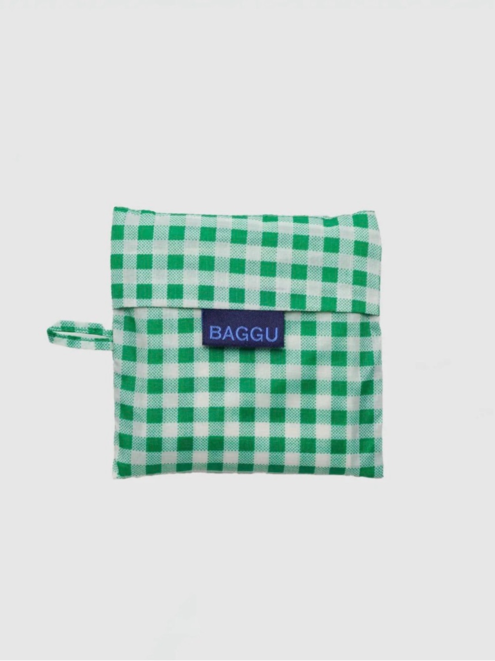 BAGGU: Standard Reusable “Green Gingham”💚
